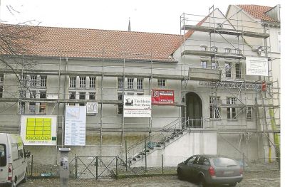 Gemeinschaftshaus renoveras.